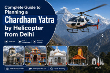 Chardham by helicopter from Delhi