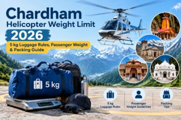 weight limit for chardham helicopter